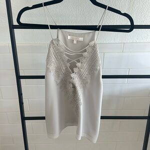 WAYF lace front cami tank top